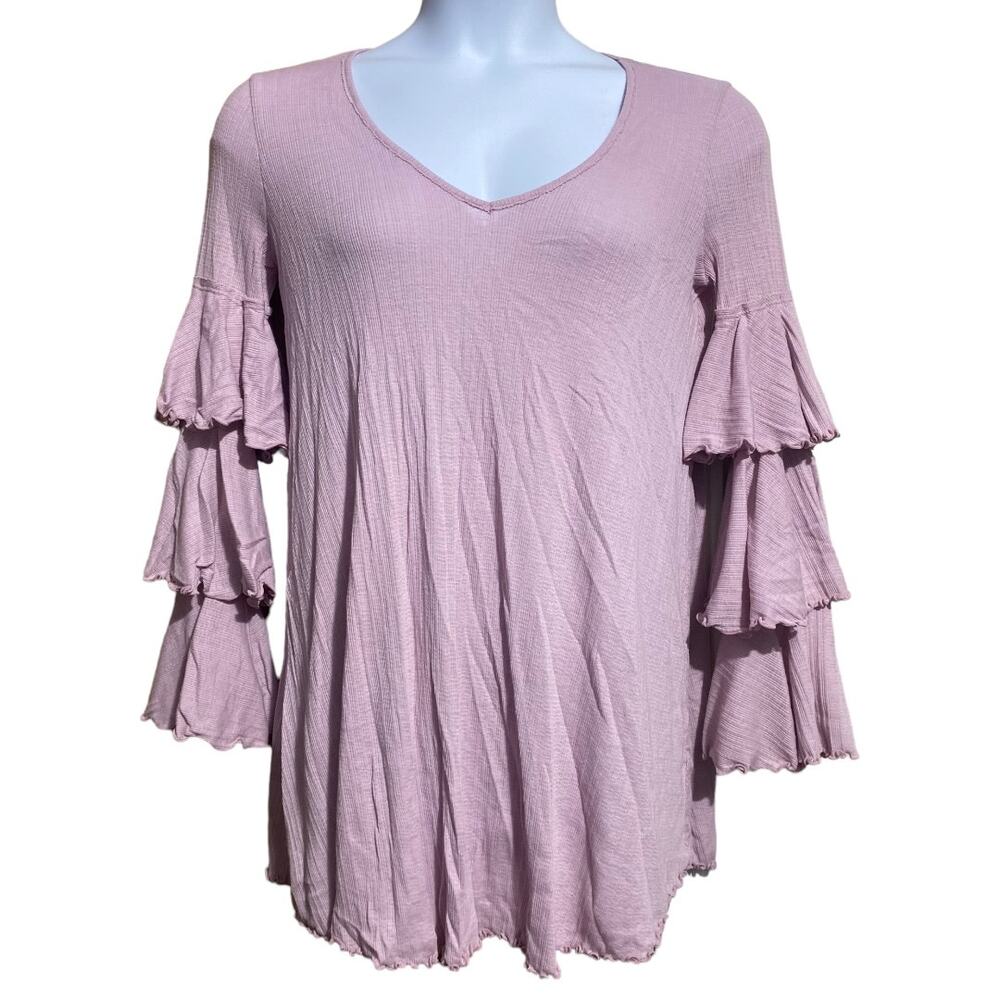 FREE PEOPLE BEACH mauve pink seashell‎ mini dress - Women's small